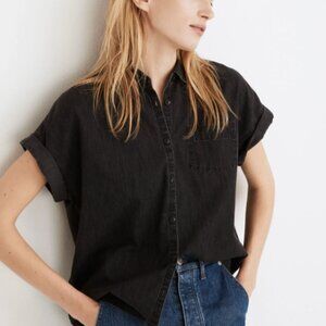 Madewell Denim Rolled-Sleeve Shirt